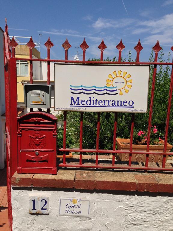 Mediterraneo Bed & Breakfast Anacapri  Buitenkant foto